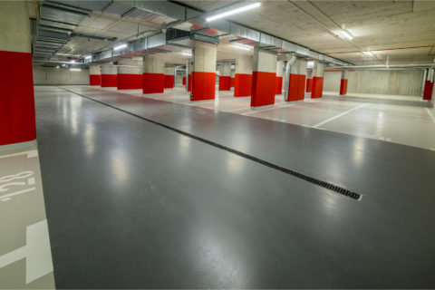 garaż podziemny Comfort City Rubin ulica Dionizosa 7 Białołęka