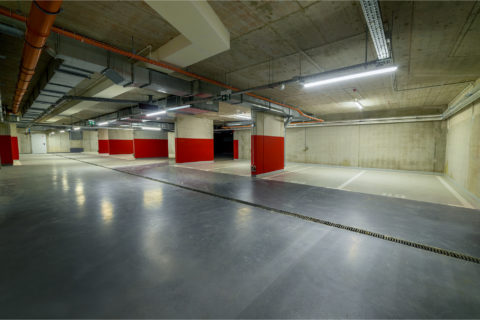 garaż podziemny w Comfort City Rubin ulica Dionizosa 7