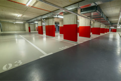 garaż podziemny Comfort City Rubin ulica Dionizosa 7