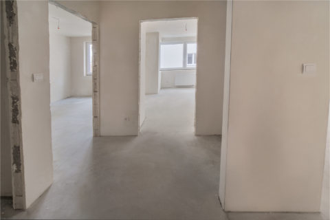 przykładowe mieszkanie w stanie deweloperskim Comfort City Rubin