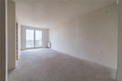 przykładowe mieszkanie w stanie deweloperskim Comfort City Rubin