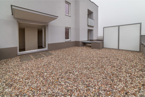 przykładowy taras w Comfort City Rubin Białołęka Winnica