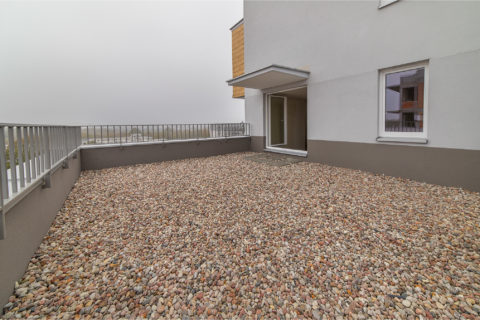 przykładowy taras w Comfort City Rubin