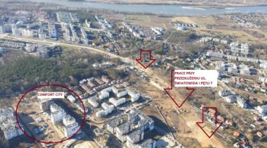 Linia tramwajowa do Winnicy na początku 2021r.