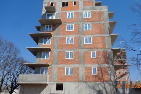 Comfort City Ametyst stan budowy na 27 marca 2020