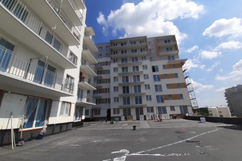 prace na patio Comfort City Ametyst czerwiec 2020