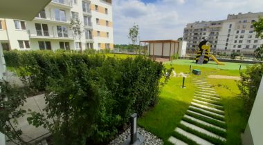 Nowe mieszkanie z ogródkiem?