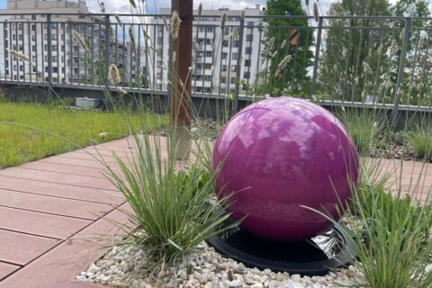 Comfort City Ametyst źródełko na patio maj 2021