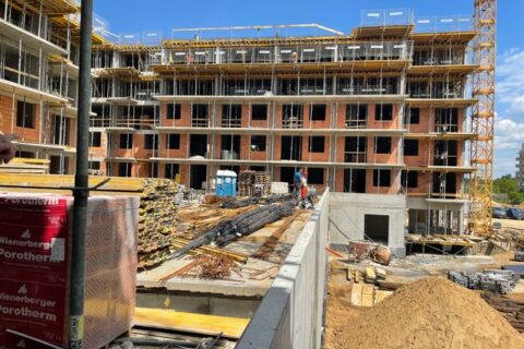 Comfort City Perła w budowie maj 2021