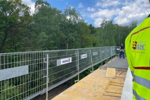 Comfort City Perła widok na park leśny maj 2021