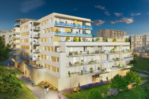 wizualizacja Comfort City Perła