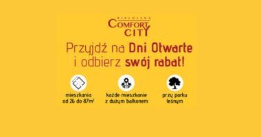 Przyjdź i odbierz swój rabat w biurze sprzedaży podczas Dni Otwartych 15-16.04