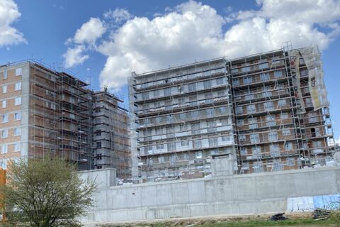 Zespół budynków Comfort City Agat kwiecień 2023